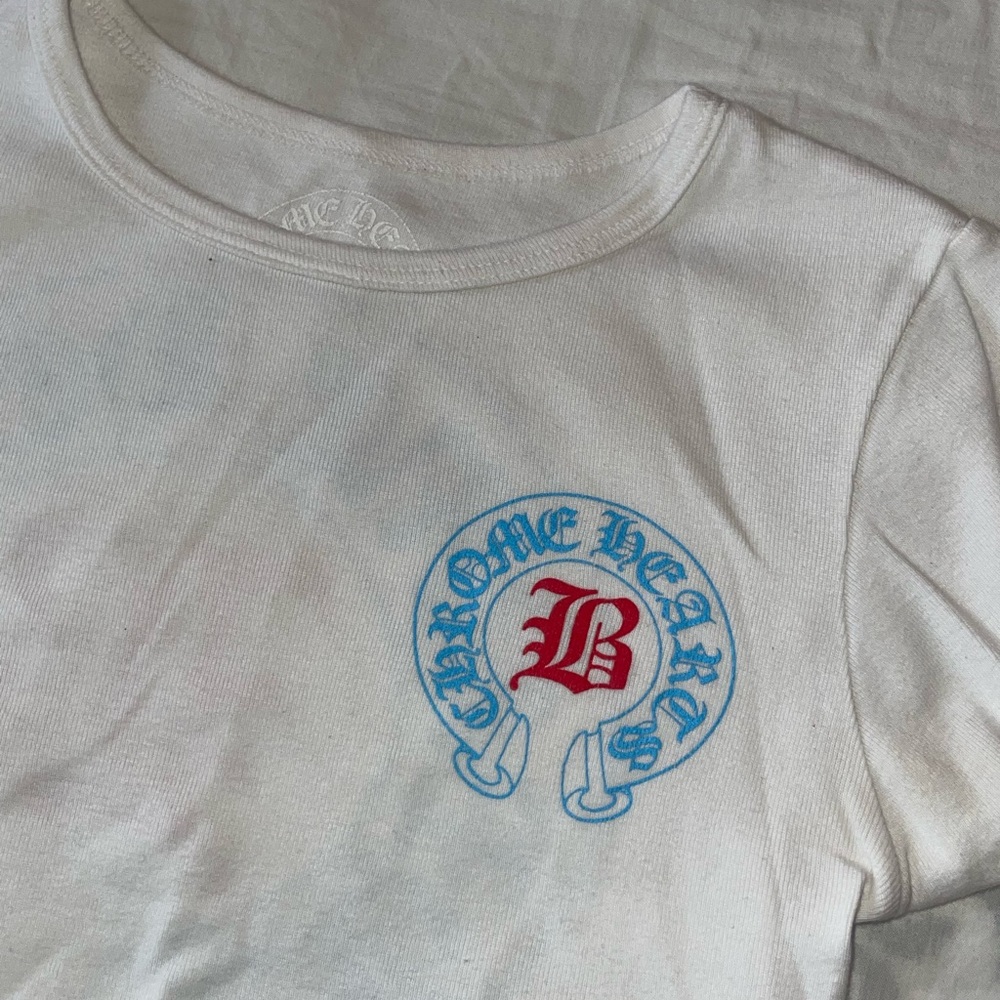 Chrome Hearts X Bella Hadid Baby tee